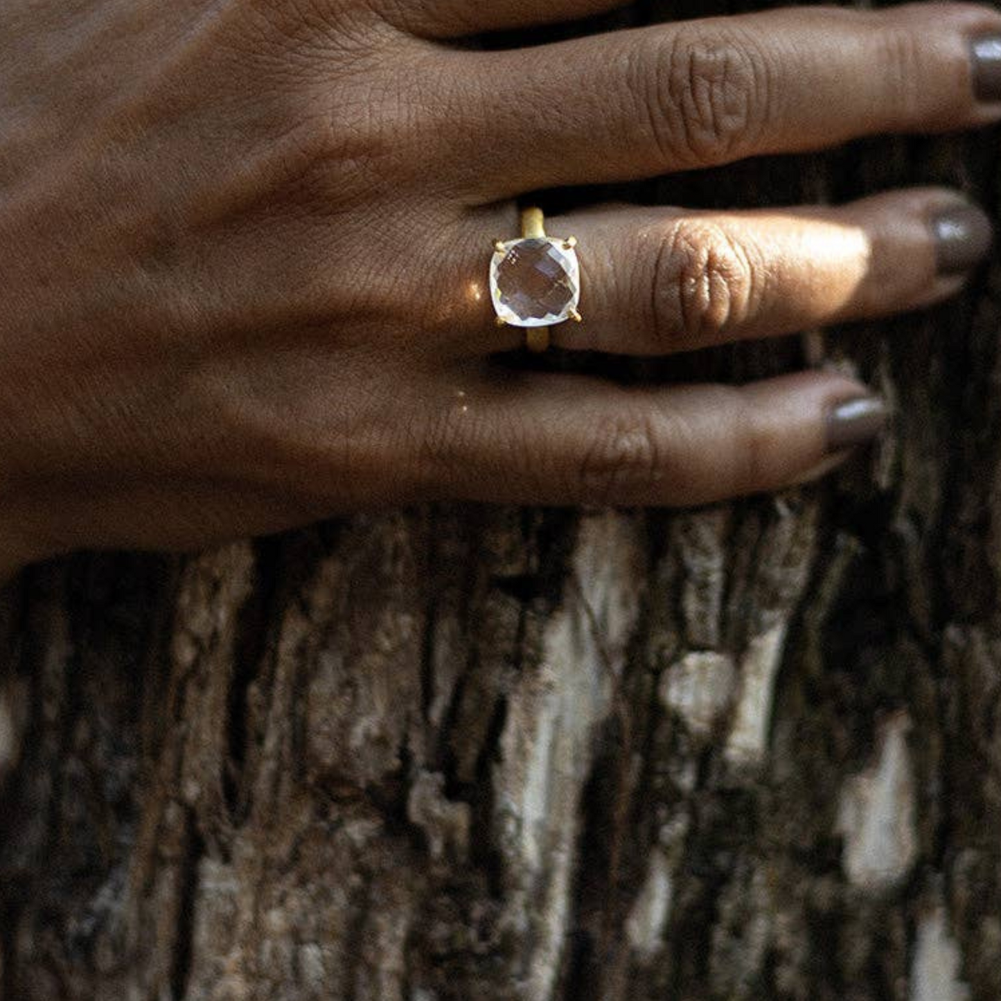 MANIL RING / BERGKRISTALL