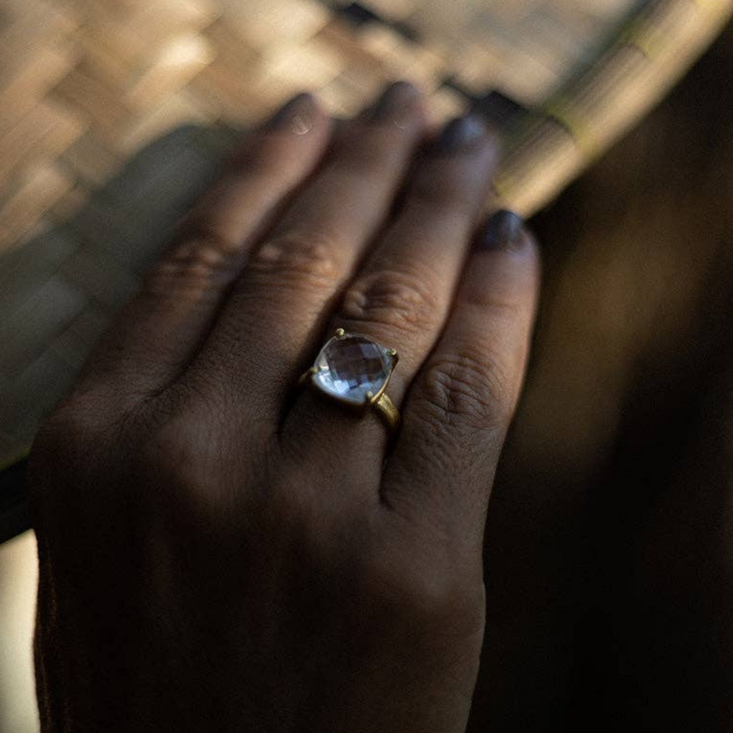 MANIL RING / BERGKRISTALL