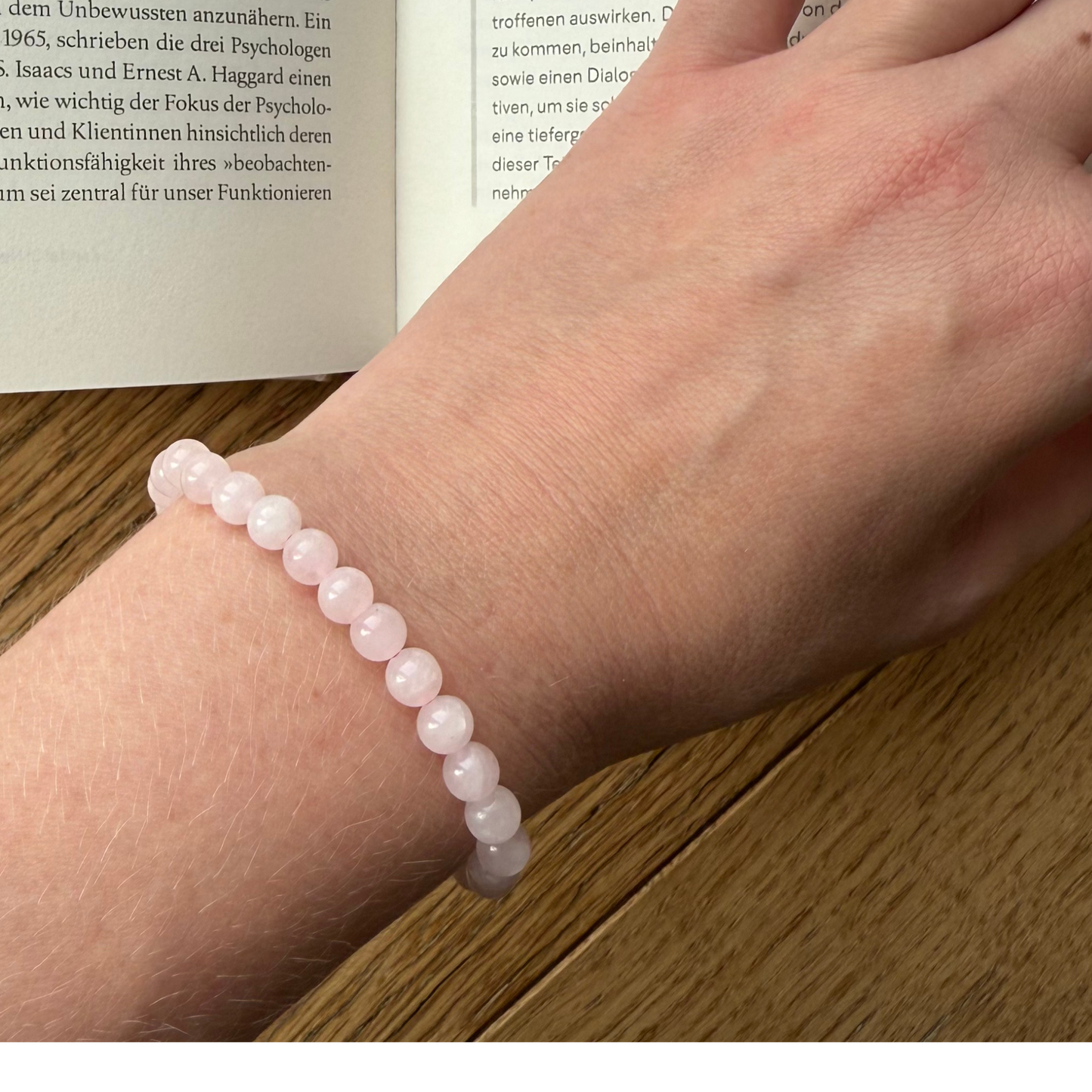 Selflove Armband / Rosenquarz