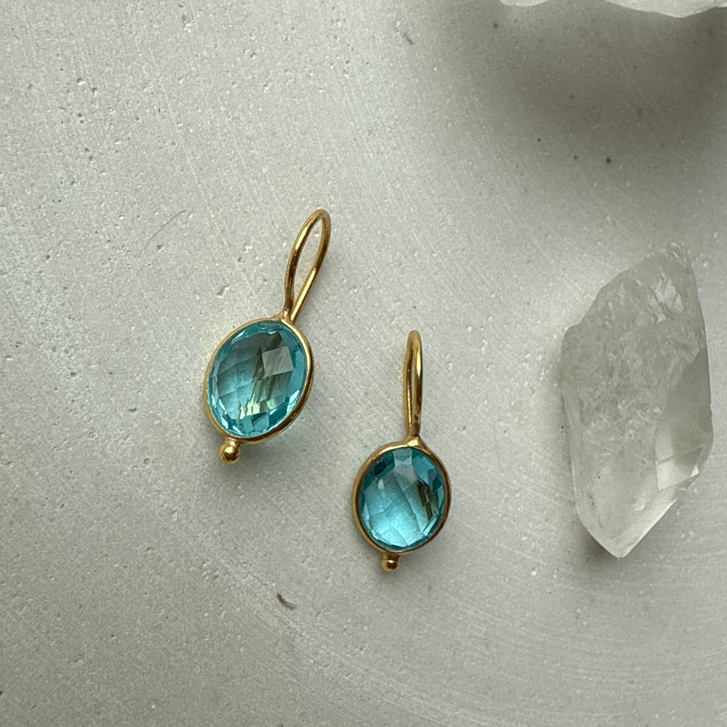 LUMINASE OHRRINGE / BLAUTOPAS