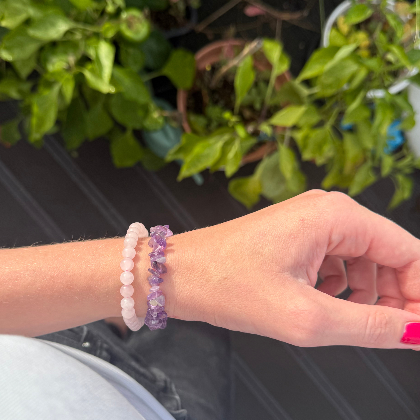 Selflove Armband / Rosenquarz