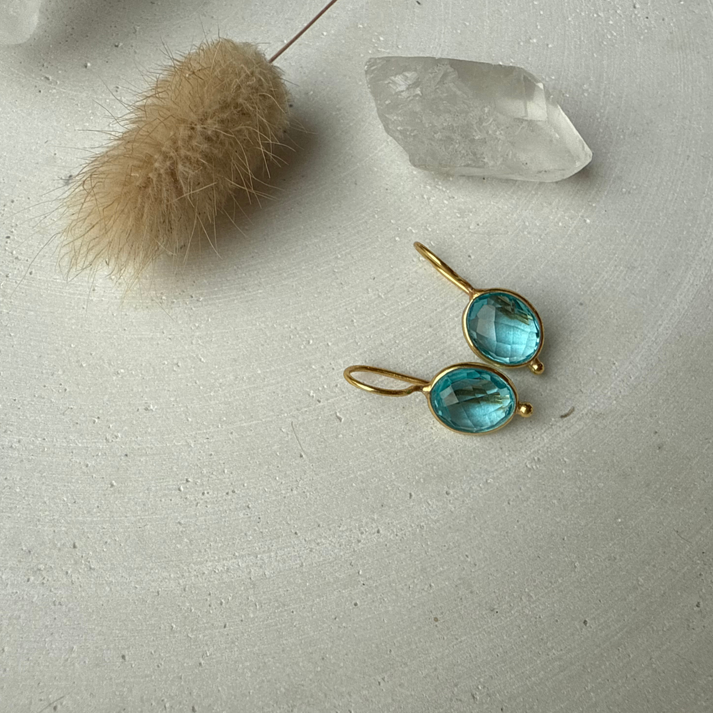 LUMINASE OHRRINGE / BLAUTOPAS