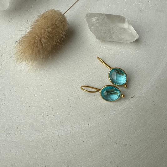 LUMINASE OHRRINGE / BLAUTOPAS